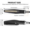 Motorcycle Turn Sequential Signals LED Blinker Flowing Water Flashing Lights Tail Stop Indicators Turn Signal