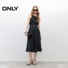 ONLY Women's 2025 Summer Tencel Halter Neck Denim Dress