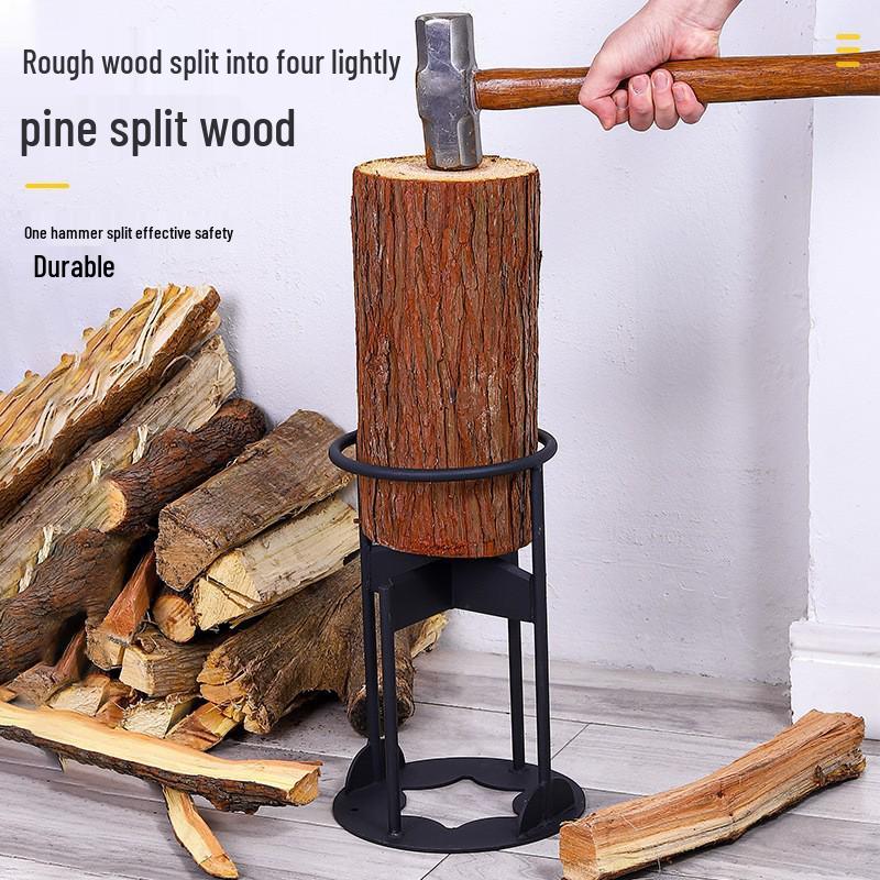 Cross-Type Firewood Splitter: Outdoor and Household Firewood Separator Tool