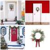 Holiday Charm Pine Branch Wreath Christmas Wreath Hangings with Pinecones and Berries for Welcoming Door Decors