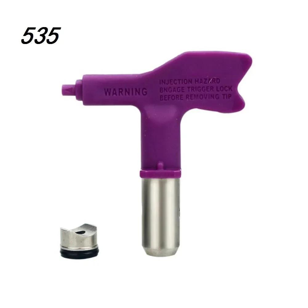 Steel Airless Spray Nozzle with Variable Fan Widths from 3.9 to 13.7 Inches Depending on Series for Customized Coating Coverage