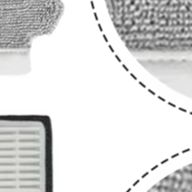 For Mova M1 For Trouver M1 Main Side Brush Filter Mop Cloth Kit Vacuum Cleaner Replacement Parts Accessories