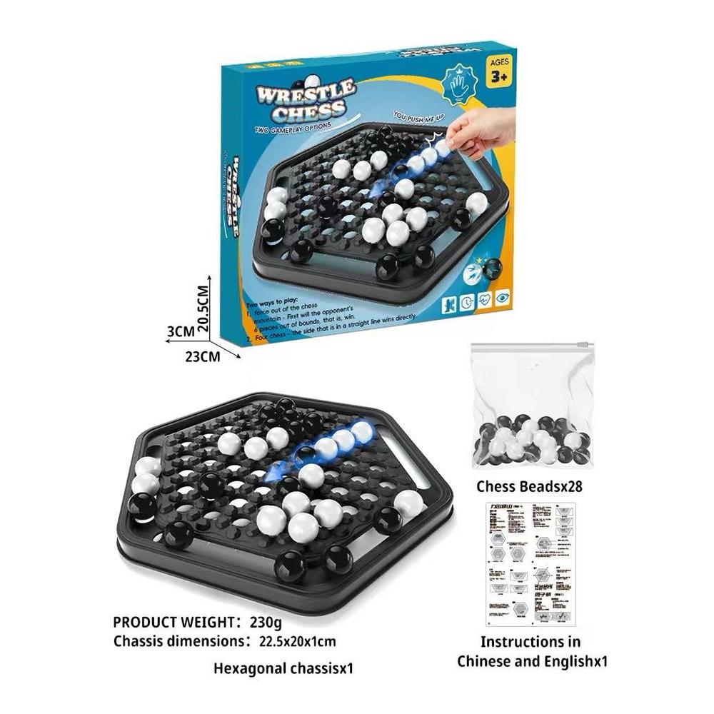 Интерактивная настольная игра для родителей и детей Трехмерные четырехфигурные шахматы Черно-белые настольные четырехфигурные шахматы Пятифигурные шахматы Родитель-ребенок