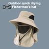 Wide Brim Bucket Hat UPF 50+ UV Protection Sun Hat Summer Outdoor Fishing Visor Hat with Neck Flap And Face Guard for Camping Hiking Gardening