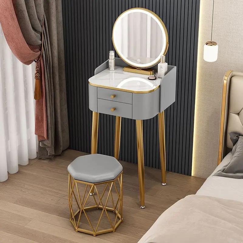 Light Luxury Dressing Table Modern and Minimalist Dressing Cabinet In the Bedroom Internet Celebrity High-end Makeup Table