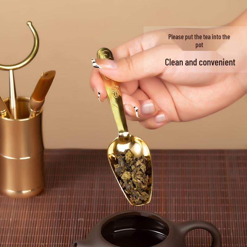 Yijuke Mini Copper Tea Ceremony Tool Set