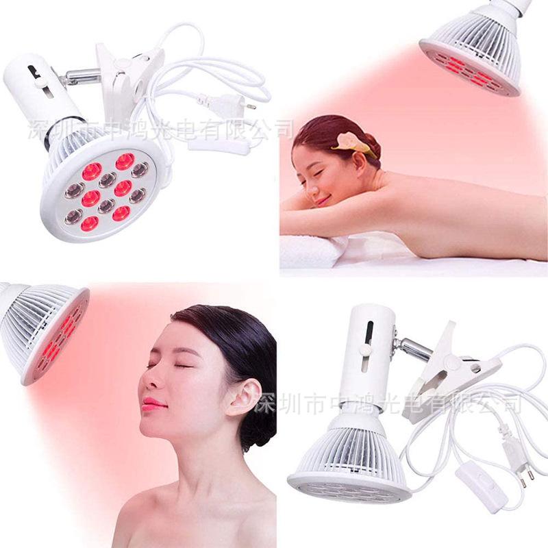 36W PAR38 Red LED Light Therapy Lamp - 660nm & 850nm Phototherapy for Beauty