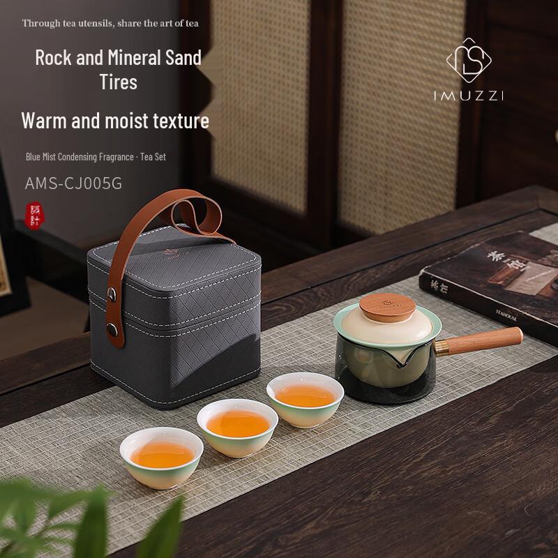 Imuzzi Portable Ceramic Tea Set