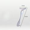 1pcs Portable Zinc Alloy Beauty Massage Stick, Face Lift V-Face Instrument, Face Cream Facial Mask Introduction Stick Skin Care Tool