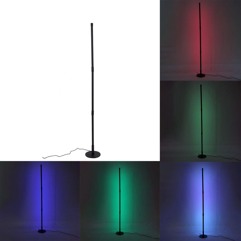 Floor Lamp Innovative Dynamic Remote Control Long Column Light for KTV Living Room Bedroom