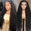 Hot Selling Small Coiled Tube Afro Long Curly Wig Cross-border Hot Selling Front Lace 13*4 Wig