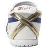 ONITSUKA TIGER נעלי סניקרס Mexico 66 לבן כחול כהה אדום זהב 1183B511-100