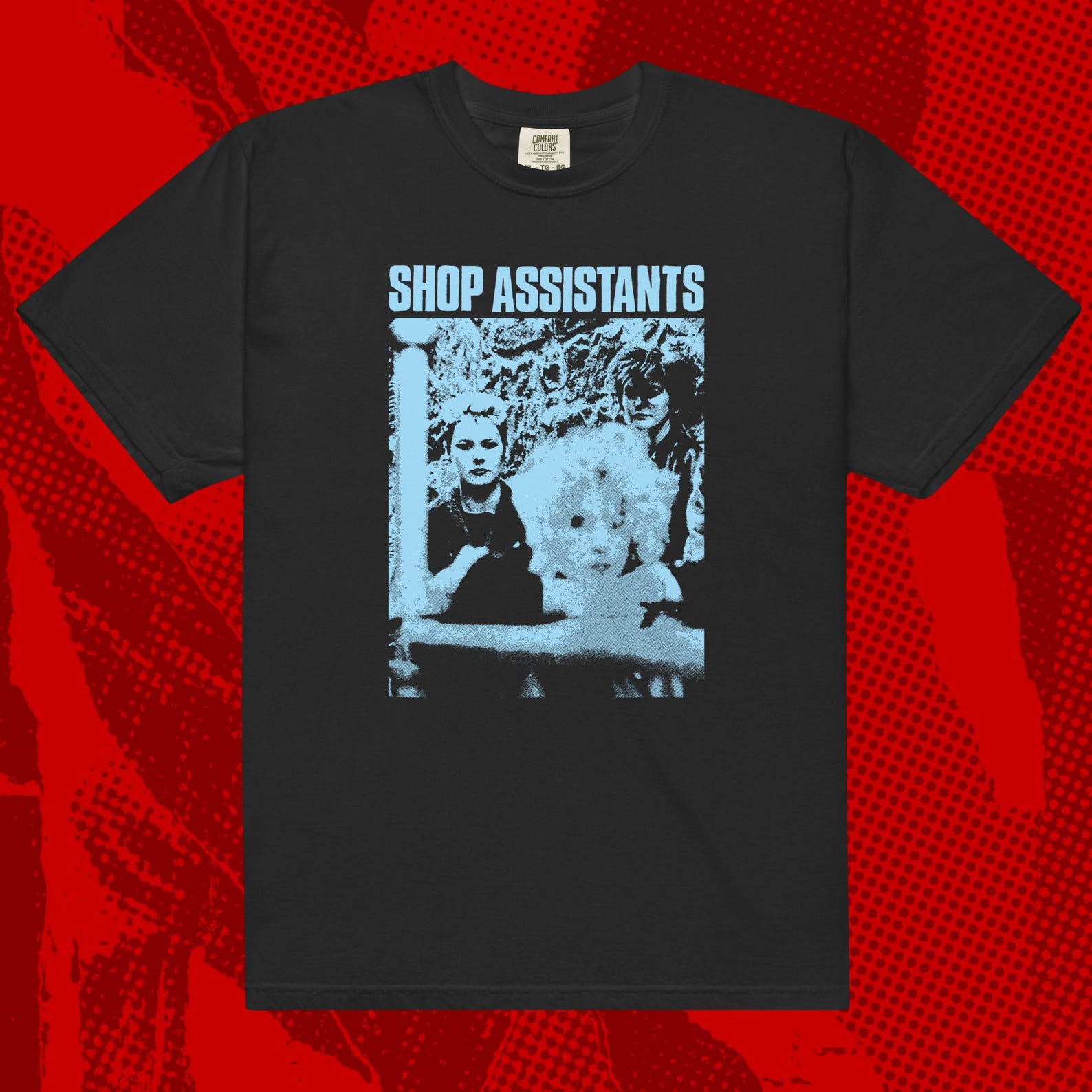 Shop Assistants Photo Shirt | C86 Indie Pop Pastels Dolly Mixture Talulah Gosh M