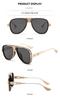 European & American Style Women's Fashion Sunglasses - High-End Outdoor Sun Protection