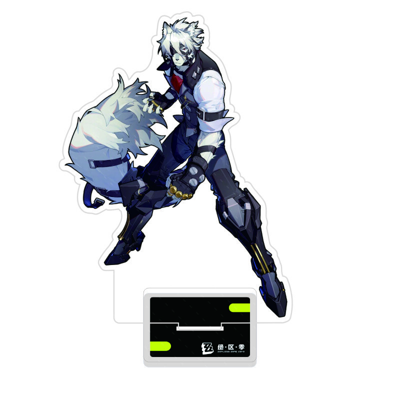 New Hot Game Zenless Zone Zero Nicole Demara Billy Kid Von Lycaon Acrylic Stand Model Plate Keychain Desk Decor Collection gift