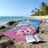 1pc Catch Teenieping Magic Sweethear Beach Towel, Beach and Seaside Swimming Pool Equipment, Fashion Pattern, Rectangular, Travel Essentials