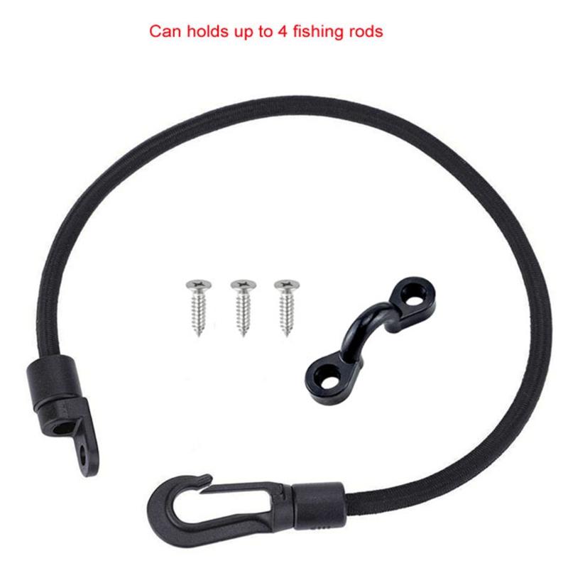 2x Rod Straps Holder Deck Mount Connector for w/ Screws Rod Replacement Accessor