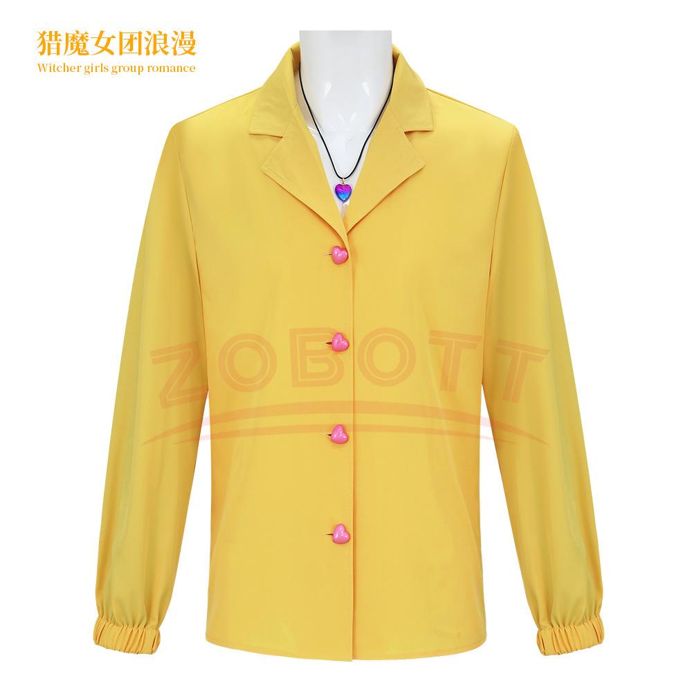 Dospělý Kpop Lovci démonů Saja Chlapci Jinu Abby Dítě Romantika Záhada Cosplay Tričko Kostým Pro Bys Skupina Idol Hraní rolí Halloween