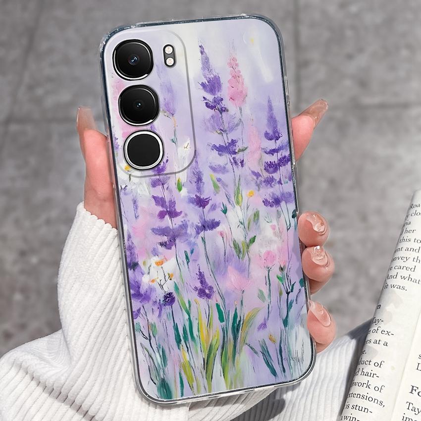 Cute Casing For Vivo Y19s Y19 Y17s Y17 Y16 Y15 Y13 Y12 Y11 Phone Covers Cute Penguin Frog Housing Clear TPU Non Slip Silicone Soft Shell For Vivo Case