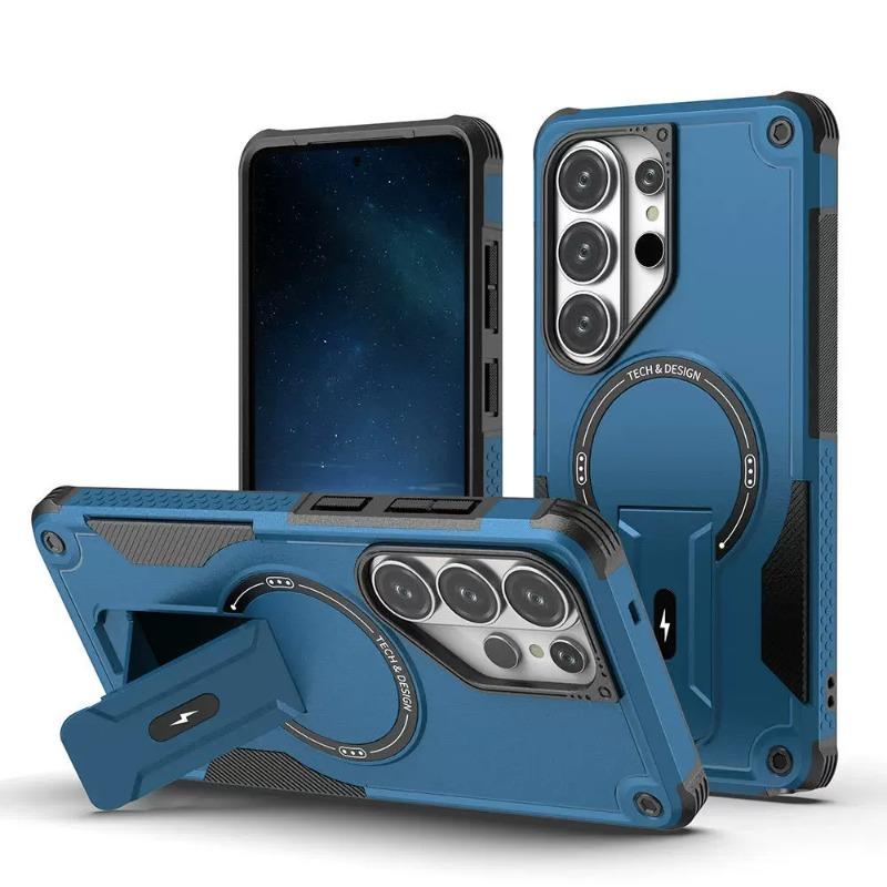 Magnetic Case For Samsung S26 Ultra S2 Ultra A7 A6 A36 A17 Protection Upright Kickstand Shockproof Back Magnetic Phone Cover