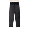 Yalu Women's High-Waisted Fleece-Lined Straight Leg Pants for Seniors