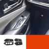 Car Gear Shift Window Lift Switch Panel Vent Outlet Steering Wheel Cover Carbon Fibre Interior For Toyota Prius 60 Series  +