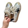 Buty na deskę damskie jesień nowe rekreacyjne sportowe retro outdoor oddychające białe buty buty do biegania