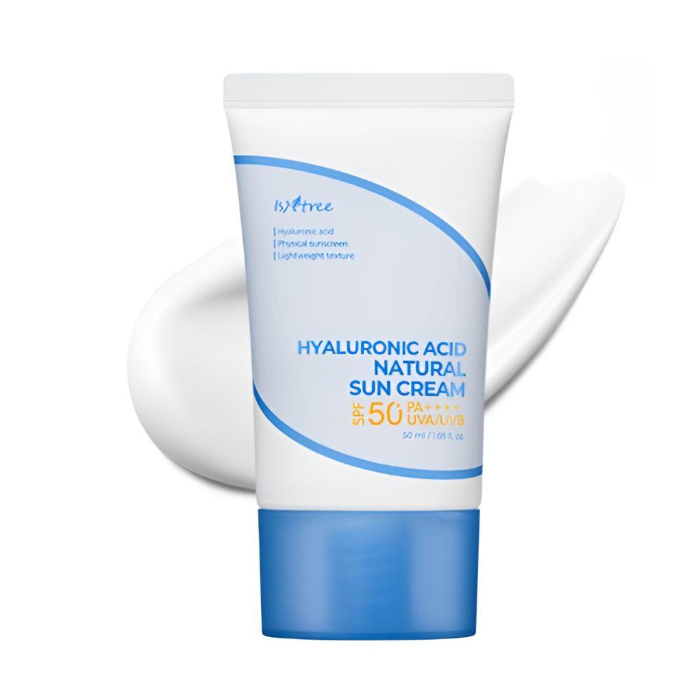 

ISNTREE Hyaluronic Acid Natural Sunscreen SPF50+ PA++++ 50ml Moisturizing UV Protection Cream