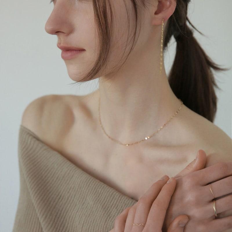 Modernlike 14k basique quotidien ensemble d'anneaux fil d'or superposés