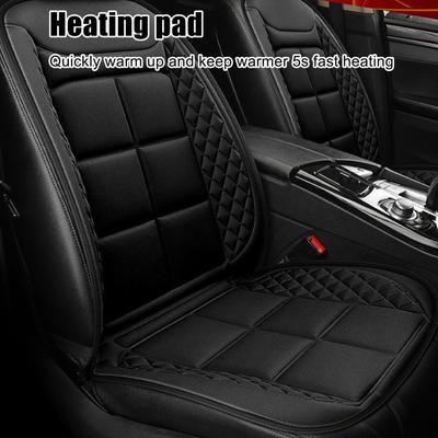 Coussin de siège chauffant pour voiture, coussin chauffant rapide, réchauffe-siège, appareil de chauffage de siège automobile pour SUV, berline, camion, véhicule automatique