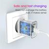 20W PD Charger Fast Charging Type C Phone Charger Adapter For iPhone 15 14 13 Pro Max Mini X XS EU/US Plug Quick Charge Charger