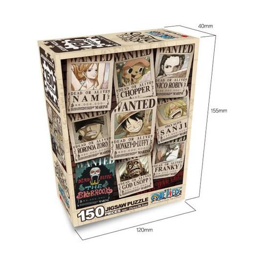 One Piece New Wanted Vertical Jigsaw Puzzle HS150-584, Korean Popular Puzzles