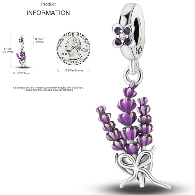 New Copper Charms Beads Sunflower Flower Daisy Original Charm Pendant Fit Charm Bracelets Diy Jewelry Birthday Gift