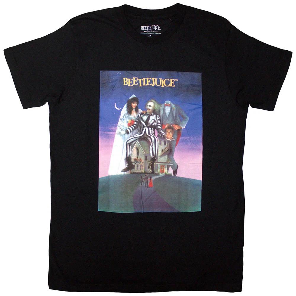 Beetlejuice T-Shirt: Movie Poster OFFICIAL NEW S