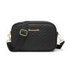 Women's bag simple messenger small square bag spring and summer new fashion trend wavy pattern camera bag mobile phone bag