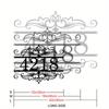 Custom Retro Metal Address Number Sign, Elegant Home Plaque, Timeless House Decor, Personalized Residence Door Marker