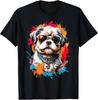Cute Shih Tzu Puppy with Sunglasses T-Shirt