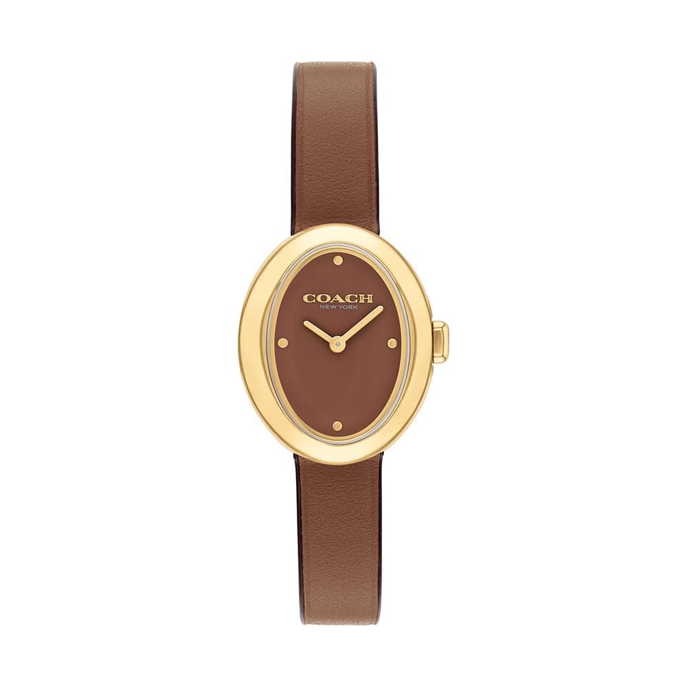 Coach Sammy Women s Watch Brown Dial Brown Leather Strap 14504426