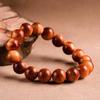 Classic Cypress Sandalwood Mala Bracelet – Unisex Single Circle Beaded Accessory