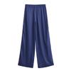 Spring 2025 Women's European & American Style Side Stripe Jacket & Trousers Set