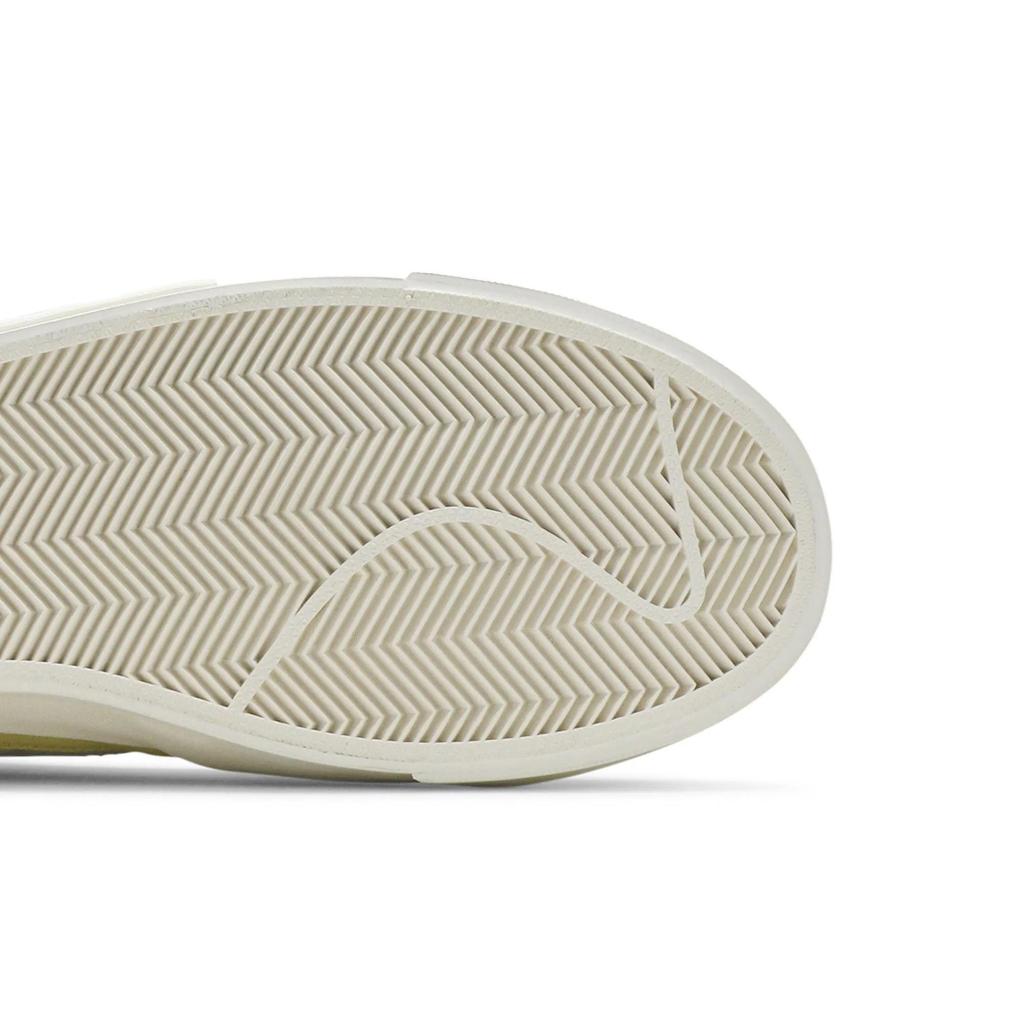 Nike Drop Type Mid 'Sail' (Unisex) Sail / Black / Bicycle Yellow / Habanero Red Skate Shoes BQ5190 102