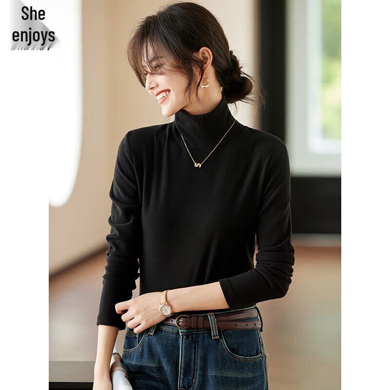 Women s Thermal Long-Sleeve Turtleneck Base Layer T-Shirt M