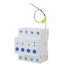 WiFi Circuit Breaker APP Remote Control 4P Isolated Timing Smart Power Switch for Home Appliances 63A Up to 200 Channels