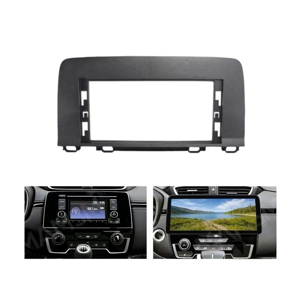 For HONDA CRV 2017-2022 12.3 Inch Car Fascia Frame Decorative Panel Mounting Auto Interior Accessories