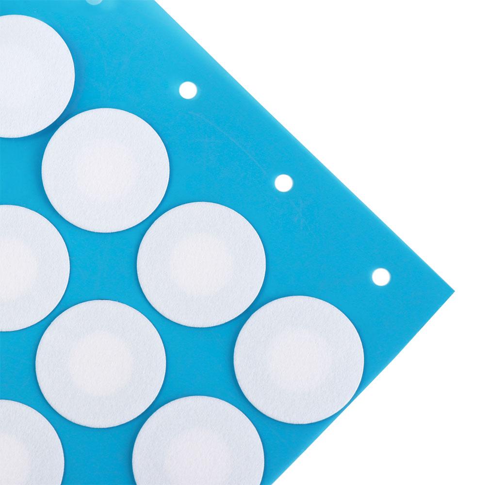 48pcs Waterproof 20mm Filter Paper Sticker Breathable 20mm Membrane 20mm Hydrophobic Breathable Membrane EPTFE Material