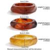 Salircon Vintage Irregular Acrylic Bangles for Women Kpop Geometric Chunky Wide Bracelets Resin Statement Couple Jewelry Gift