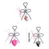 Strawberry Beads Keychains Handmade Bag Pendants Delicate Handmade Bag Charm Alloy Texture for Ladies Accessories