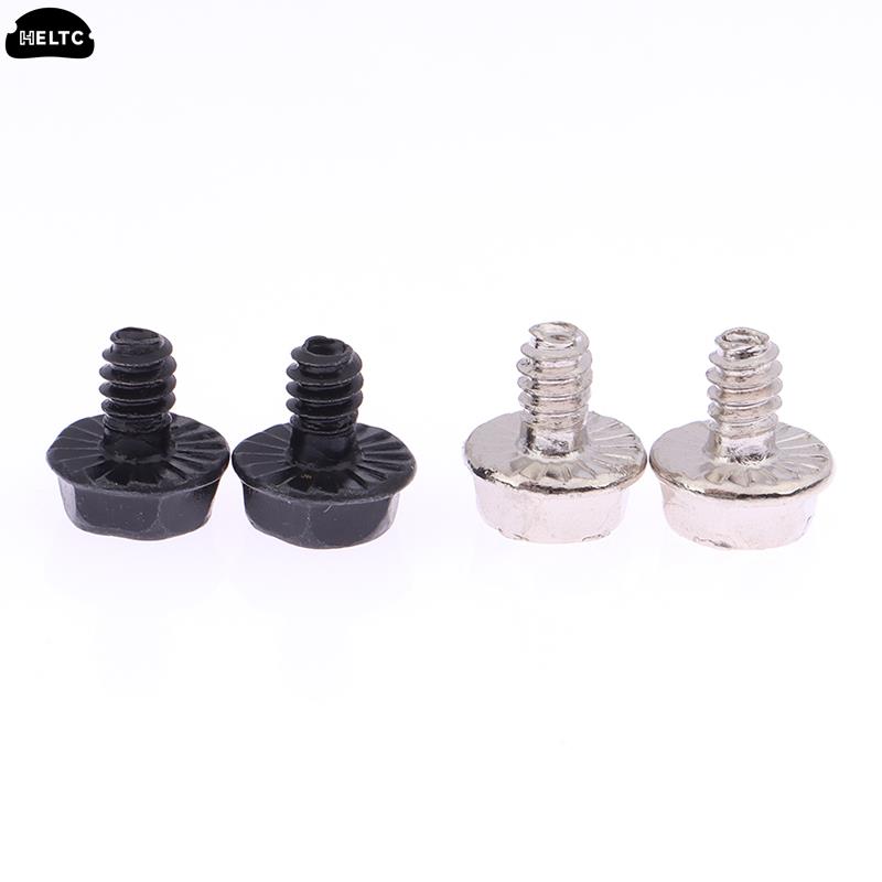 100pcs Toothed Hex 6/32 Computer PC Case Hard Drive Motherboard Mounting Screws For Motherboard PC Case CD-ROM Hard Disk