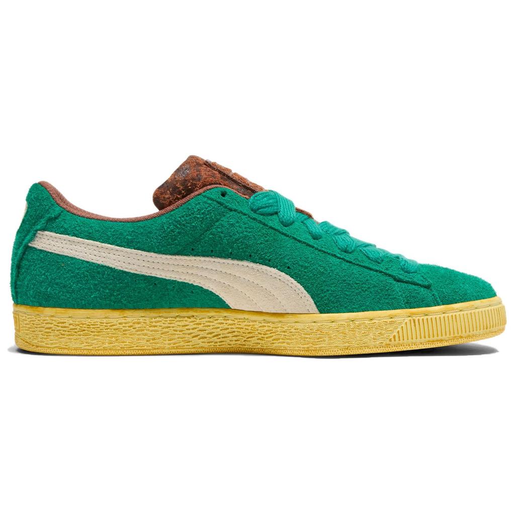 VANDYTHEPINK X Puma Suede Grassy Green Unisex Sneakers Chocotart Pristine 406179-01