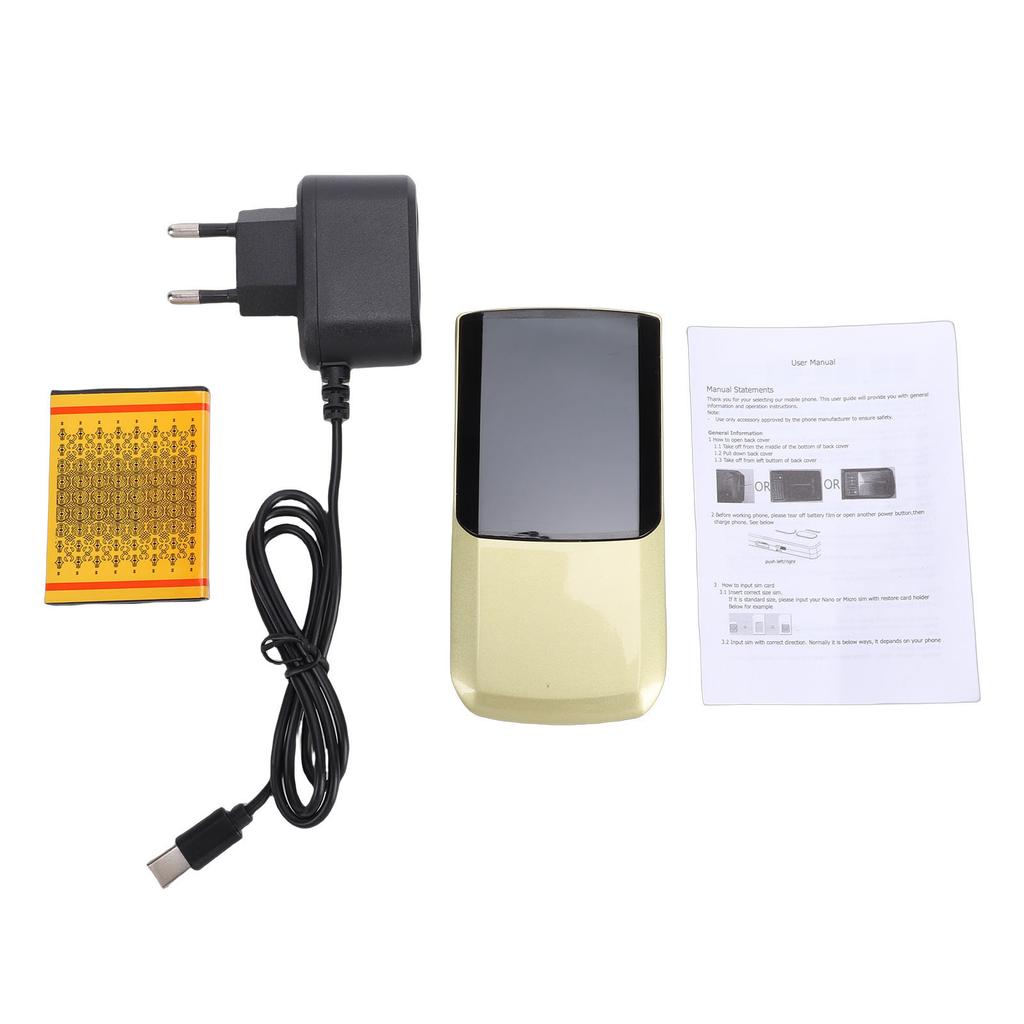 4G Flip Phone 4G LTE Unlocked Mobile Phone for Seniors 2.4 Inch 1.44 Inch Dual Screen Inner Outer with SOS MP3 Call SMS
